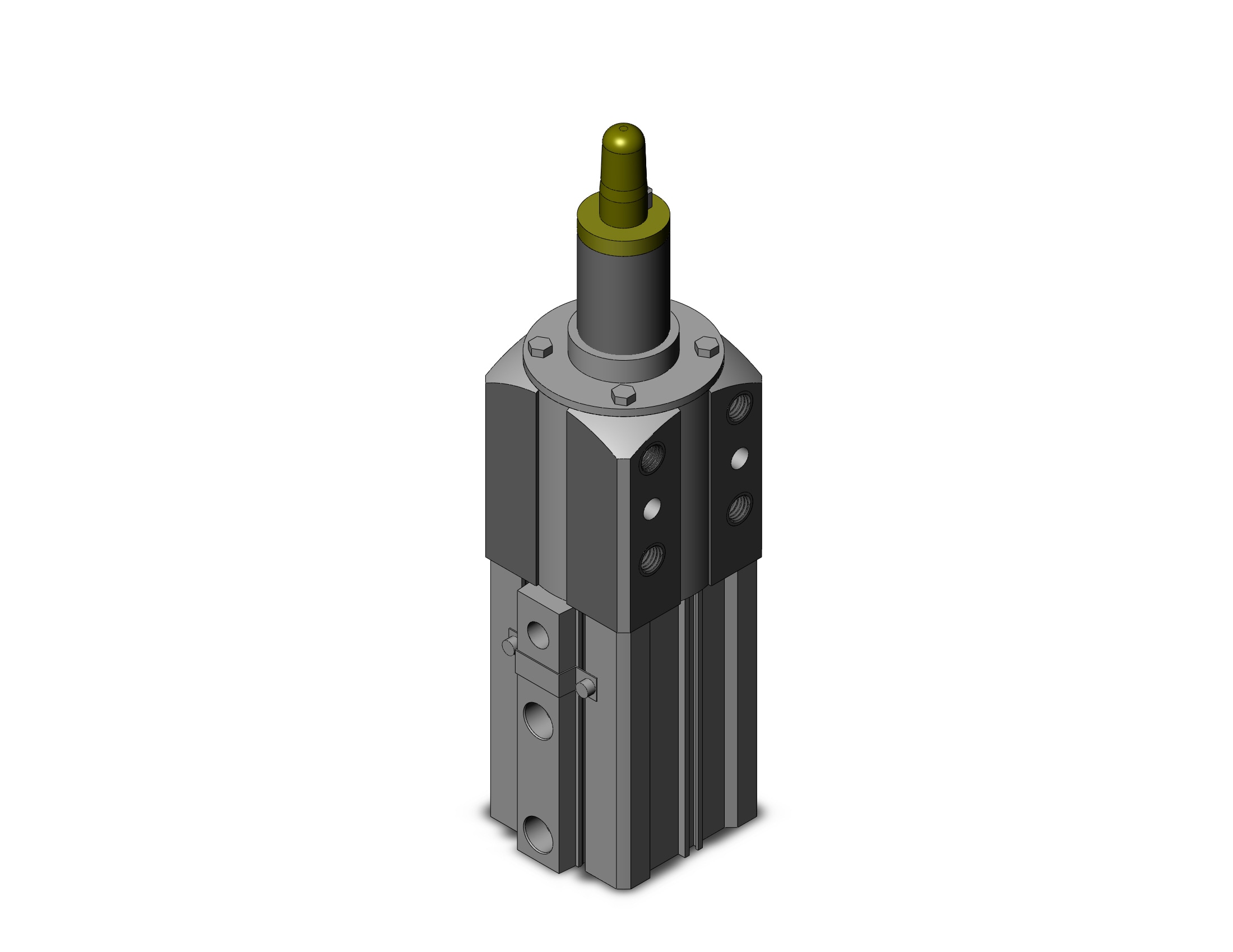 SMC CLKQPDA50TF-155RCH base pin clamp, CKQ/CLKQ PIN CLAMP CYLINDER