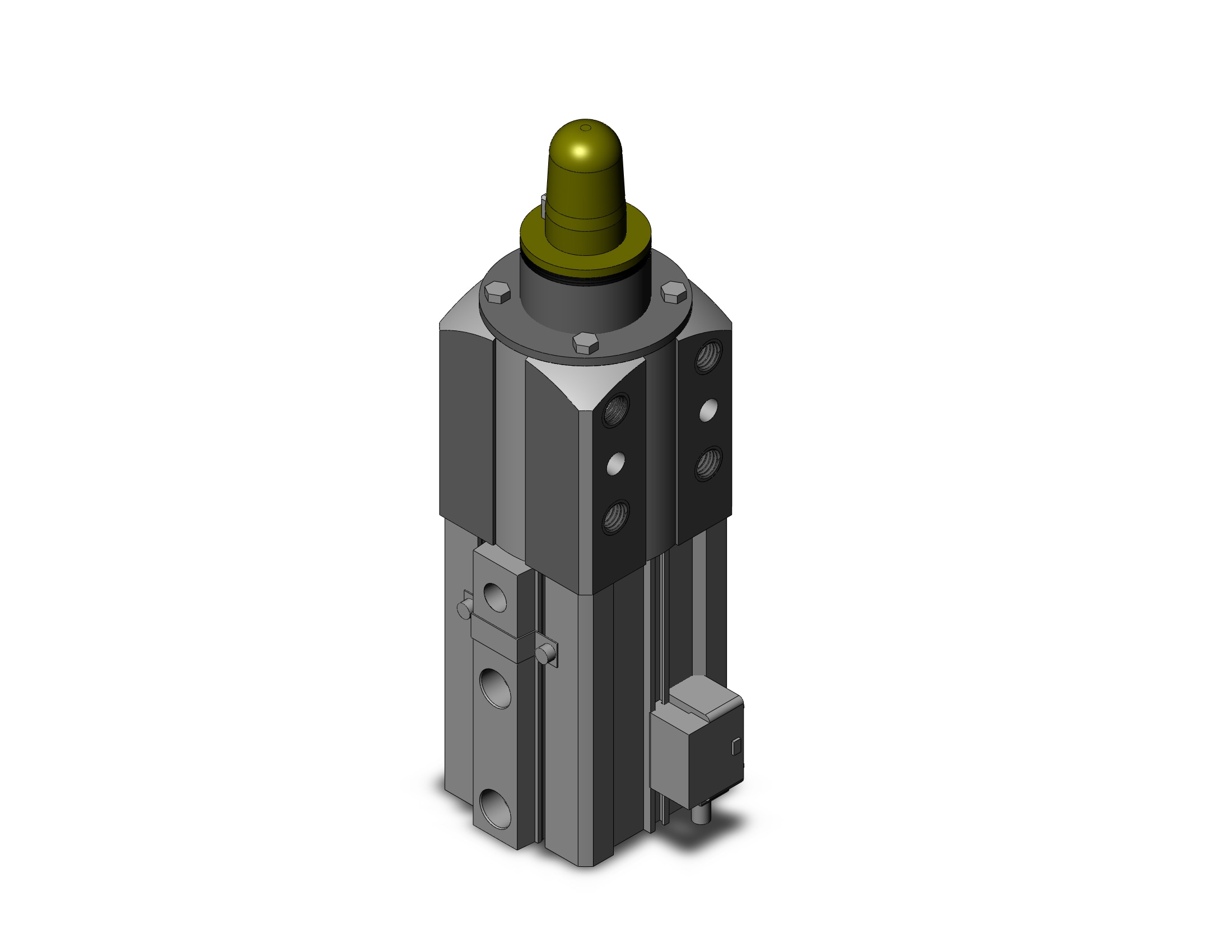 SMC CLKQPDA50TF-247RBLS-P79WSE cylinder, pin clamp, PIN CLAMP CYLINDER