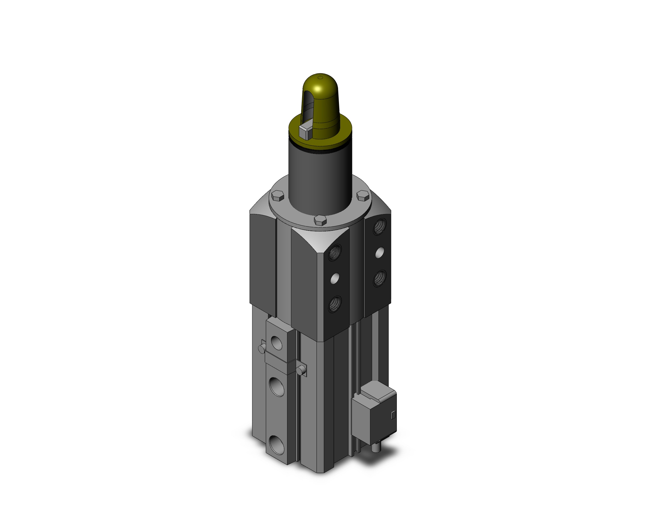 SMC CLKQPDA50TF-248RAHS-P79WSE cylinder, pin clamp, PIN CLAMP CYLINDER