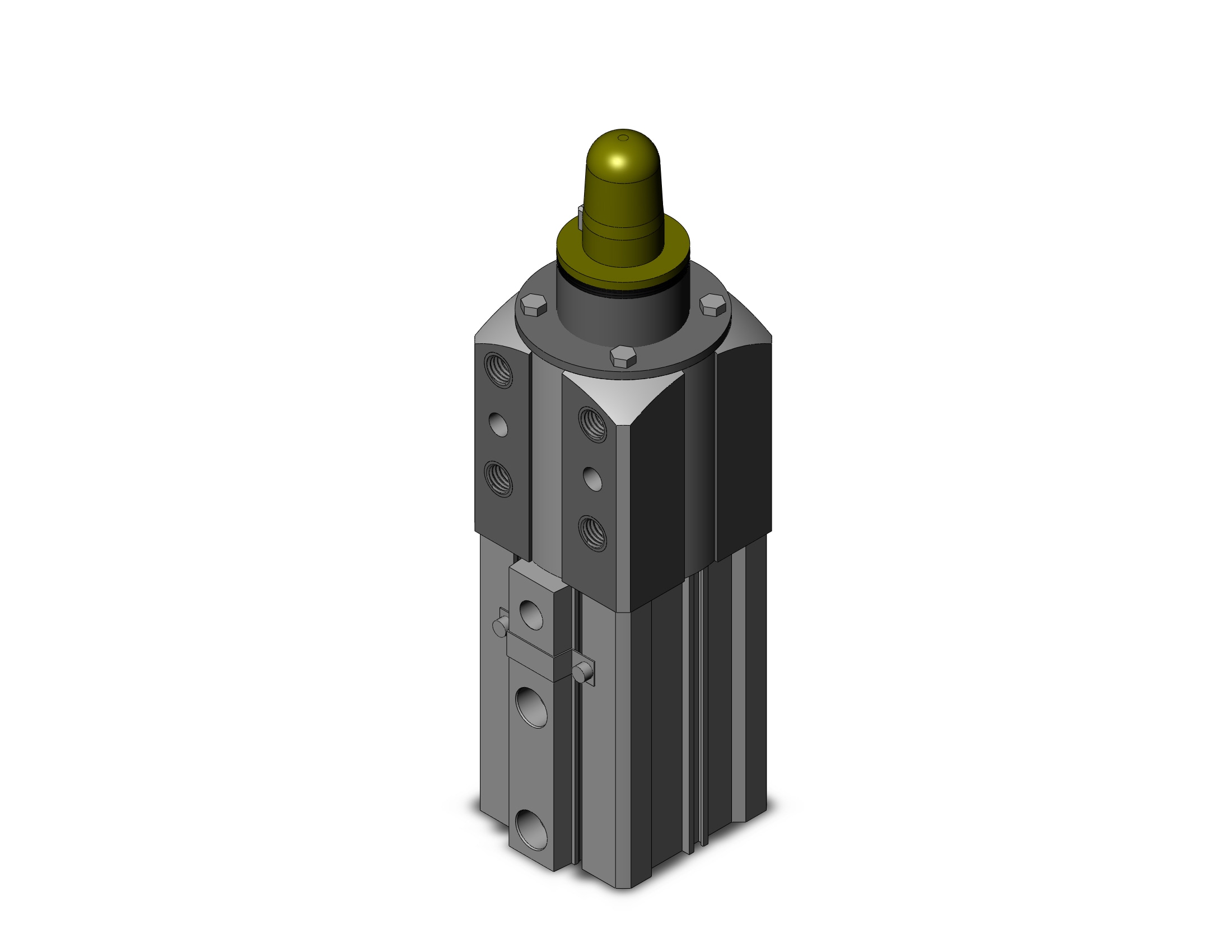 SMC CLKQPDB50-245RBLS pin clamp, CKQ/CLKQ PIN CLAMP CYLINDER