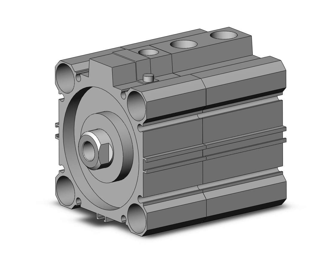 SMC CLQB63TN-15D-B cyl, compact w/lock, CLQ COMPACT LOCK CYLINDER