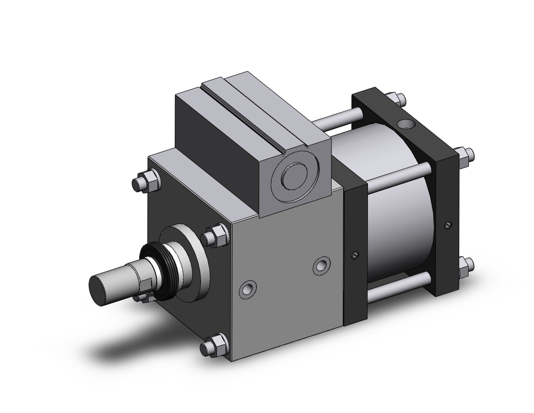 SMC CLSB250TN-100J cyl, locking, nylon boot, CLS1 ONE WAY LOCK-UP CYLINDER