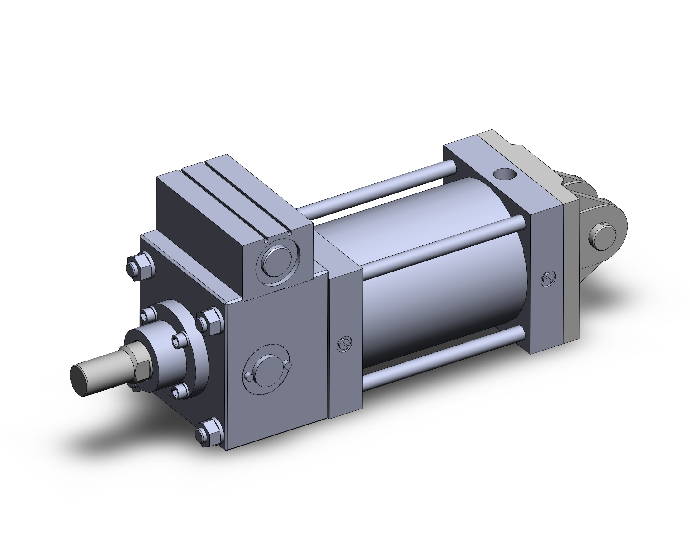 SMC CLSD125TF-150-D cyl, locking, large bore, CLS1 ONE WAY LOCK-UP CYLINDER