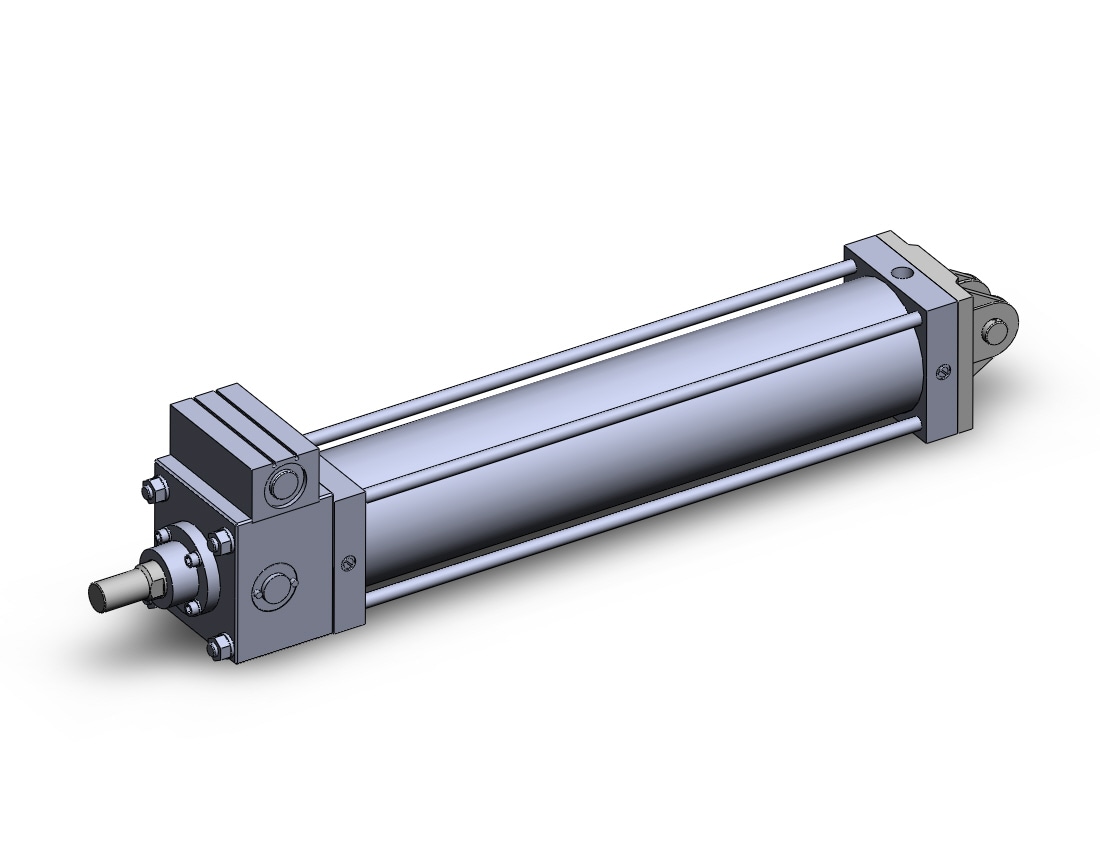 SMC CLSD125TN-600 cylinder, CLS1 ONE WAY LOCK-UP CYLINDER