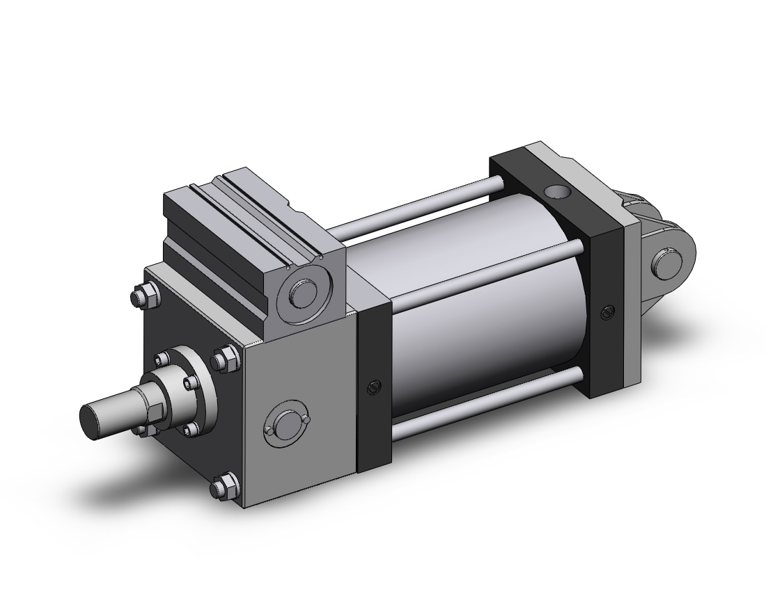 SMC CLSD160TN-200 cyl, locking, large bore, CLS1 ONE WAY LOCK-UP CYLINDER