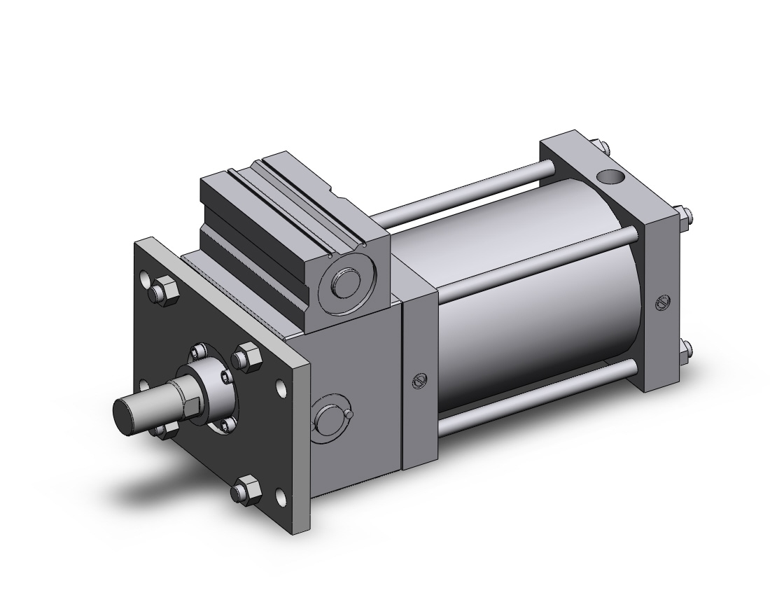 SMC CLSFF160-200-D cylinder, CLS1 ONE WAY LOCK-UP CYLINDER