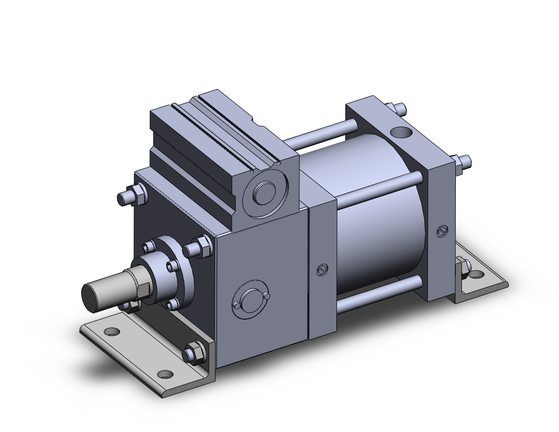 SMC CLSL160TF-100 cylinder, CLS1 ONE WAY LOCK-UP CYLINDER