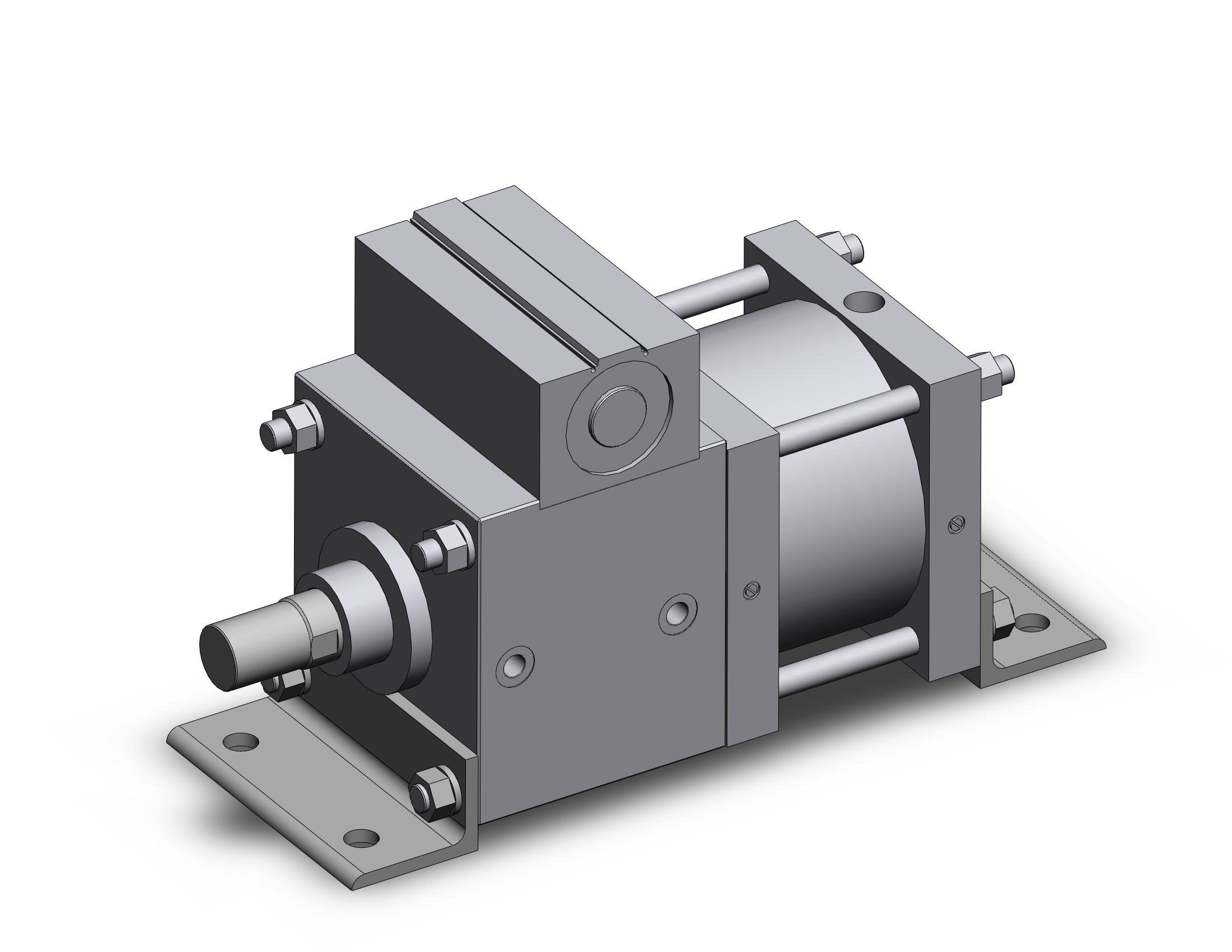 SMC CLSL250TF-100 cylinder, CLS1 ONE WAY LOCK-UP CYLINDER