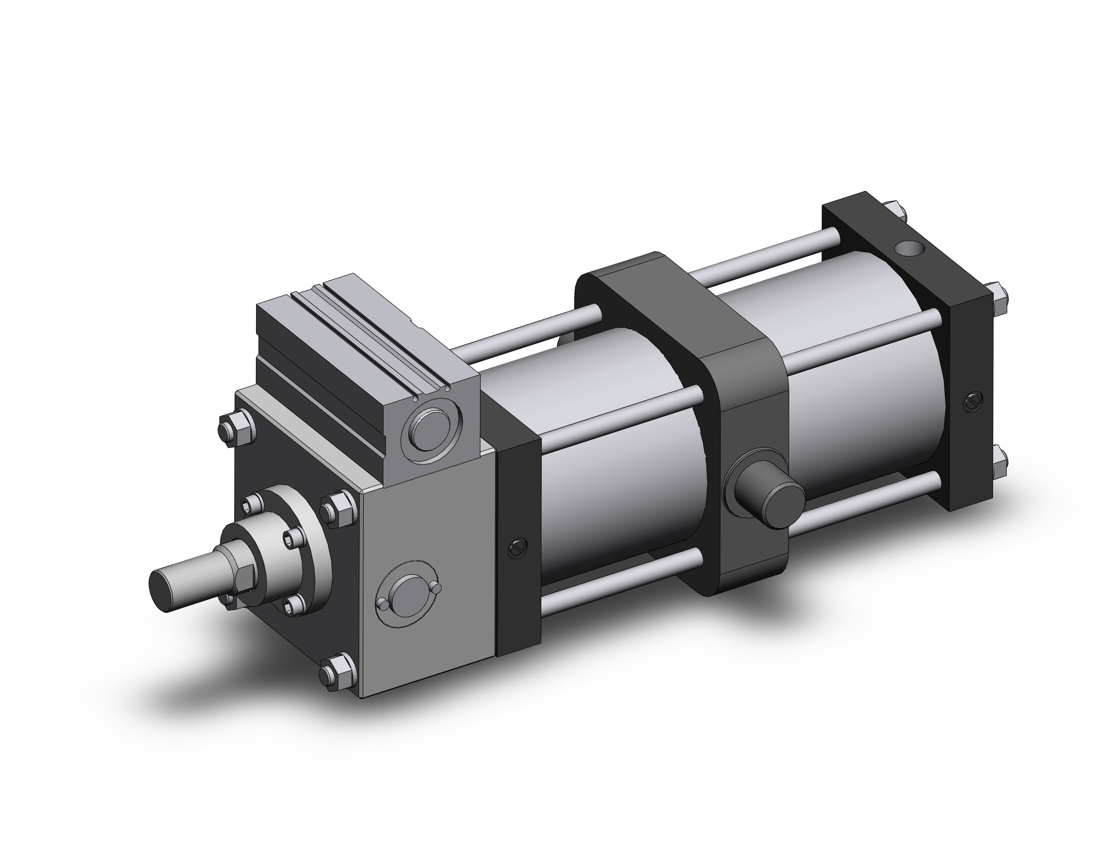 SMC CLST140TF-300 cylinder, CLS1 ONE WAY LOCK-UP CYLINDER