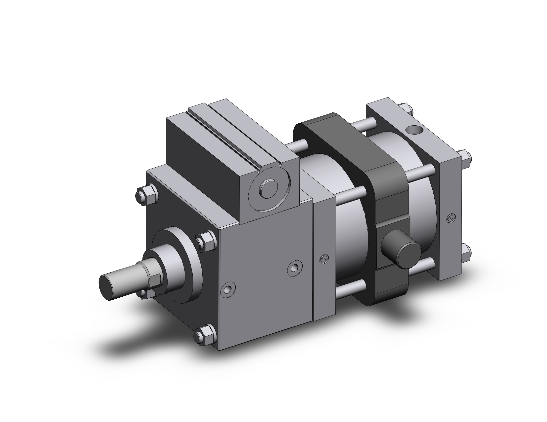 SMC CLST180TN-150 cylinder, CLS1 ONE WAY LOCK-UP CYLINDER