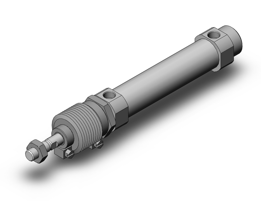 SMC CM2B25-75JZ base cylinder, CM2/CM3 ROUND BODY CYLINDER