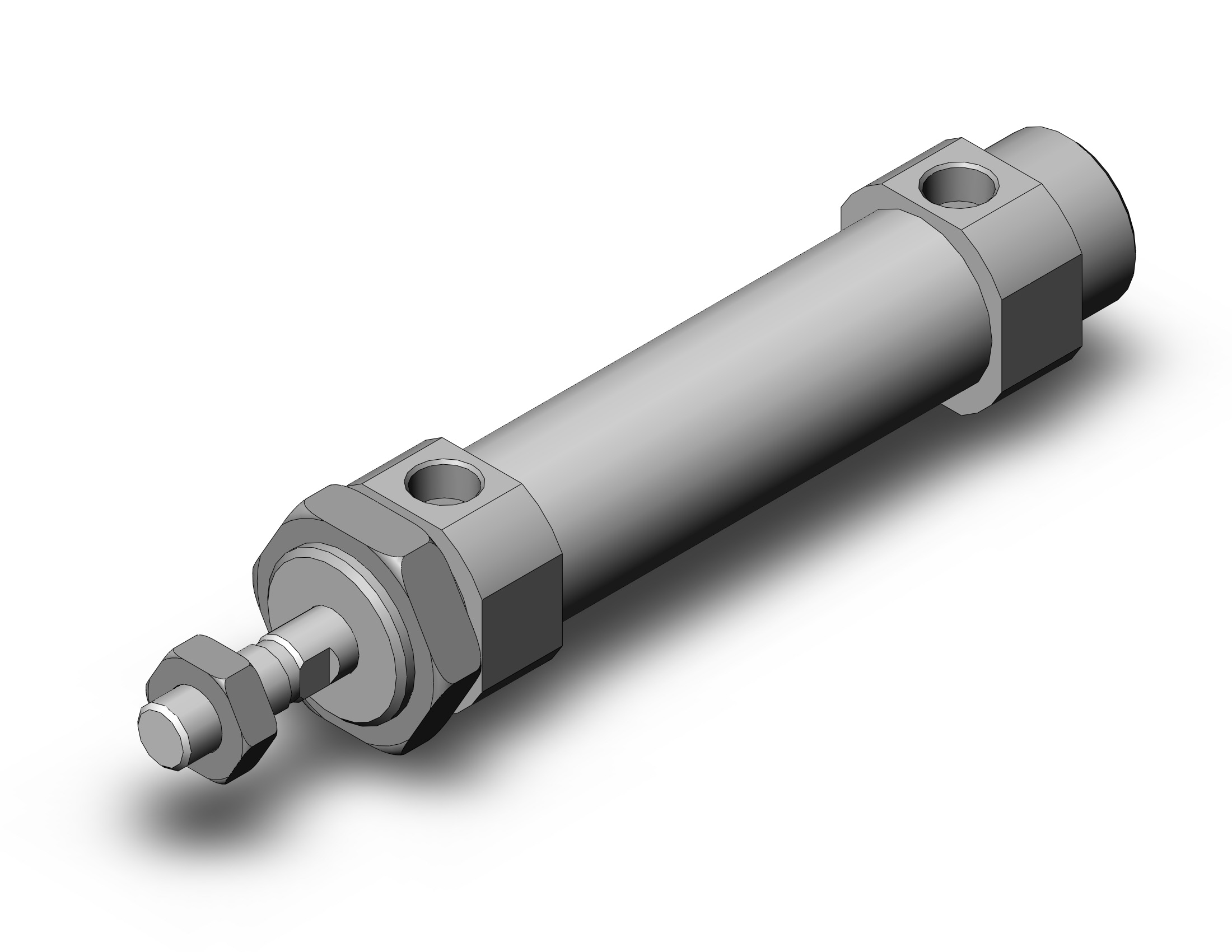 SMC CM2B25TF-50Z base cylinder, CM2/CM3 ROUND BODY CYLINDER