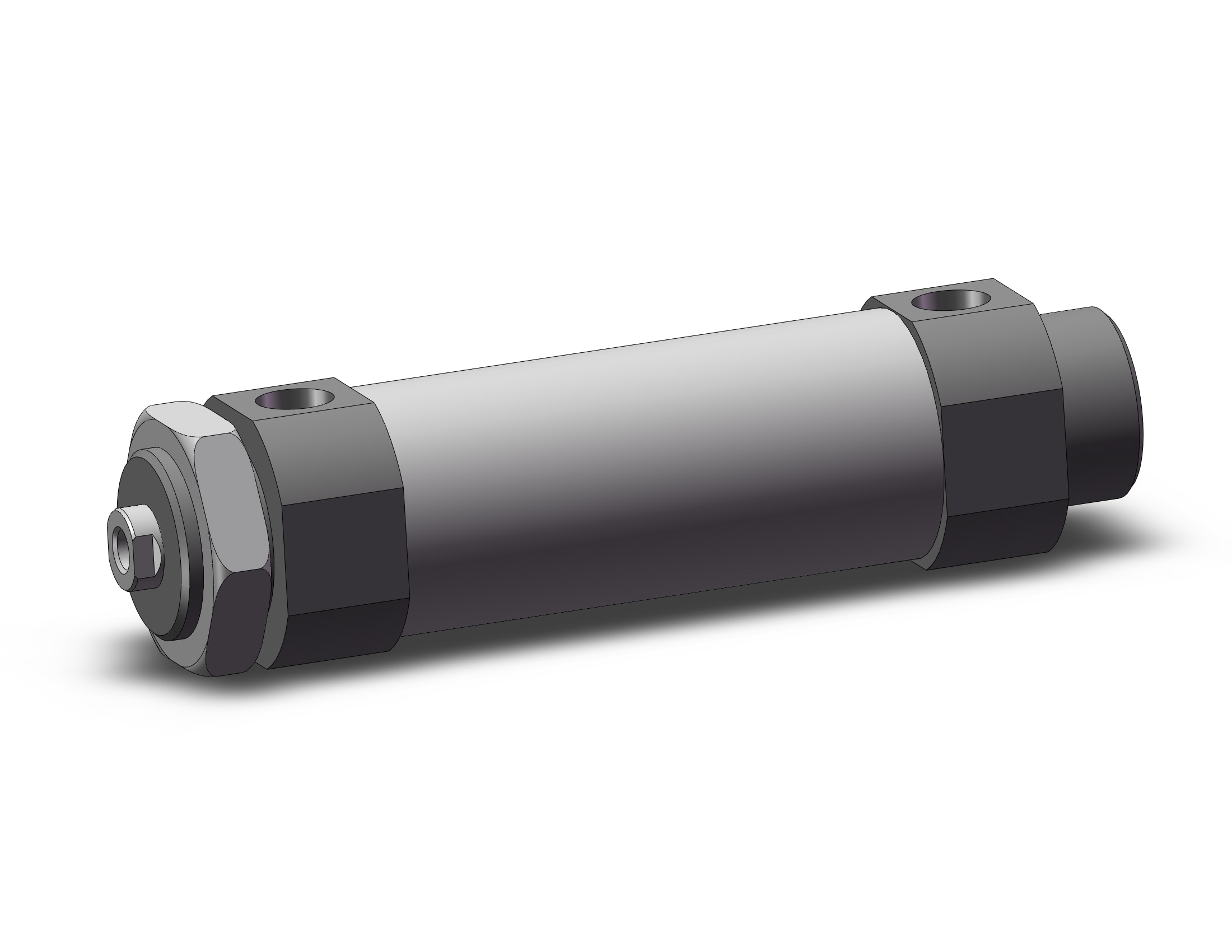 SMC CM2B40-25SFZ cylinder, air, ROUND BODY CYLINDER