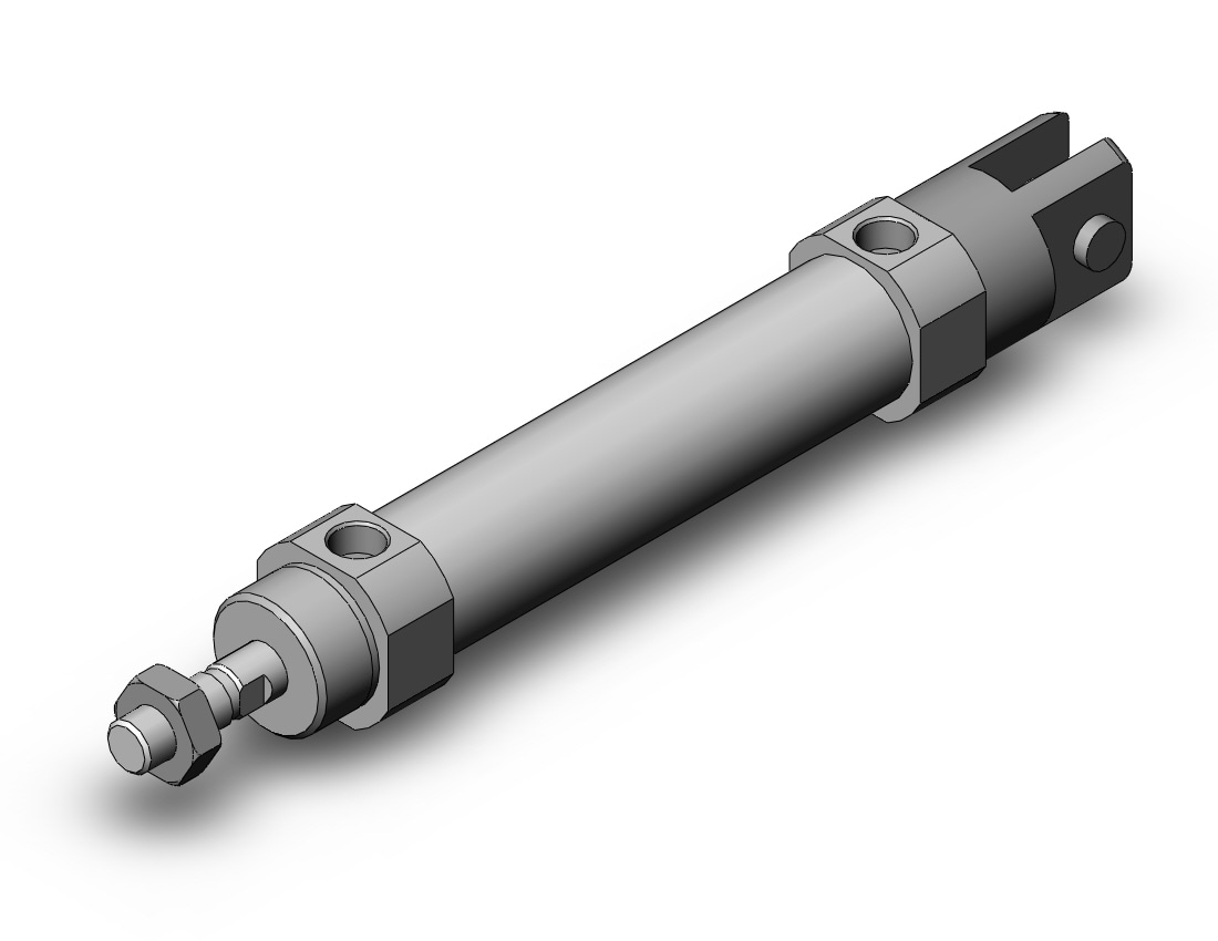 SMC CM2D25-75Z cylinder, CM2/CM3 ROUND BODY CYLINDER***