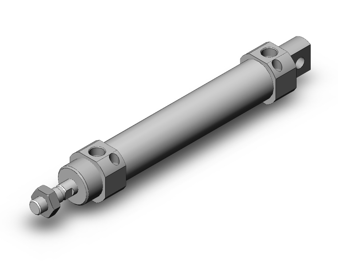 SMC CM2E25TN-100AZ base cylinder, CM2/CM3 ROUND BODY CYLINDER