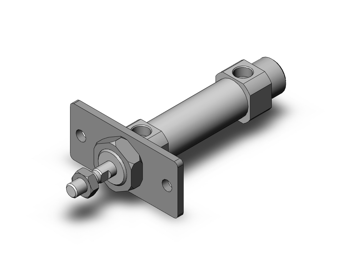 SMC CM2F20-25Z cylinder, CM2/CM3 ROUND BODY CYLINDER***