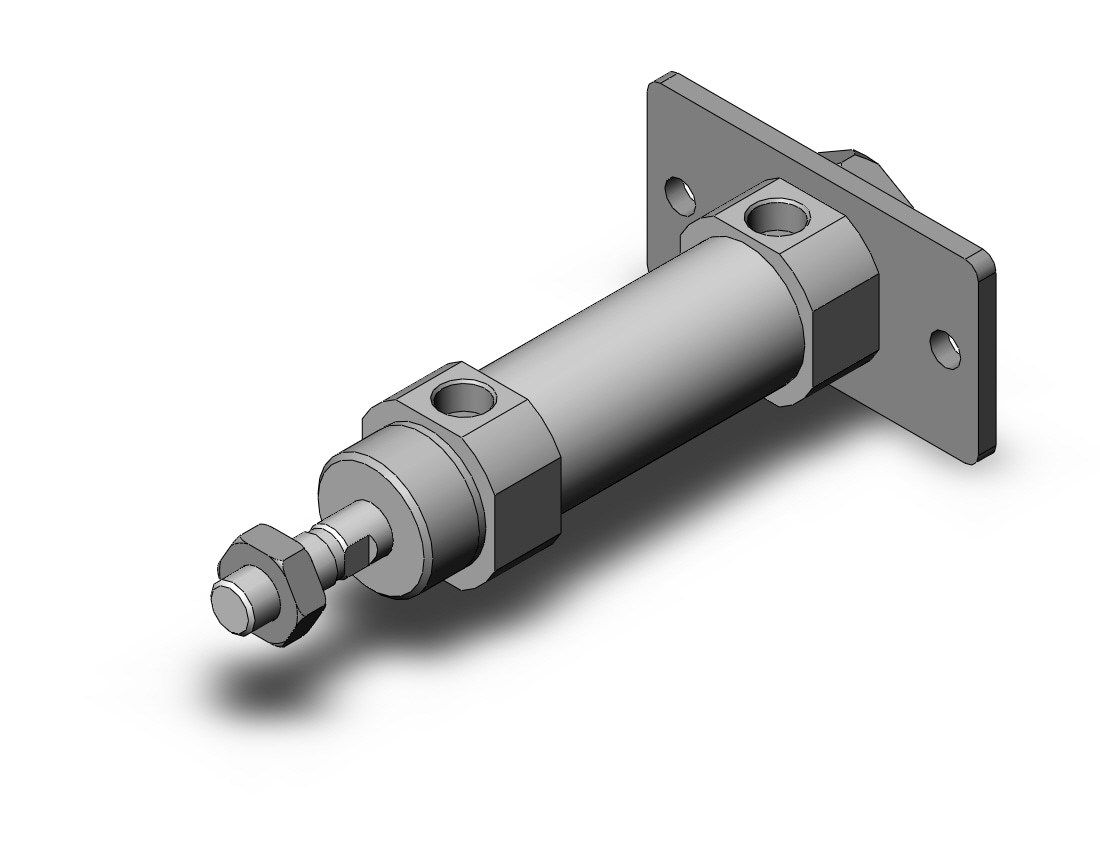 SMC CM2G25-25Z cylinder, CM2/CM3 ROUND BODY CYLINDER***