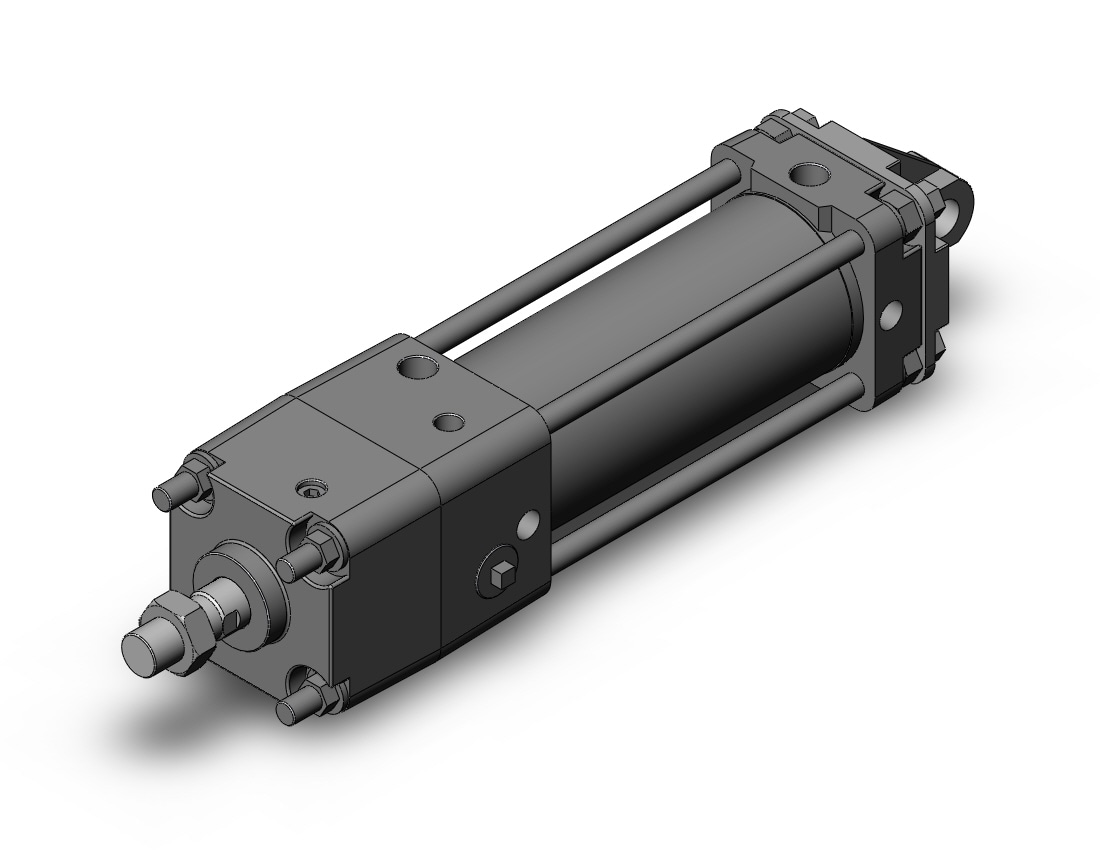 SMC CNA2C63TN-125-D cyl, tie rod, locking, CNA/CNA2 POWER LOCK CYLINDER