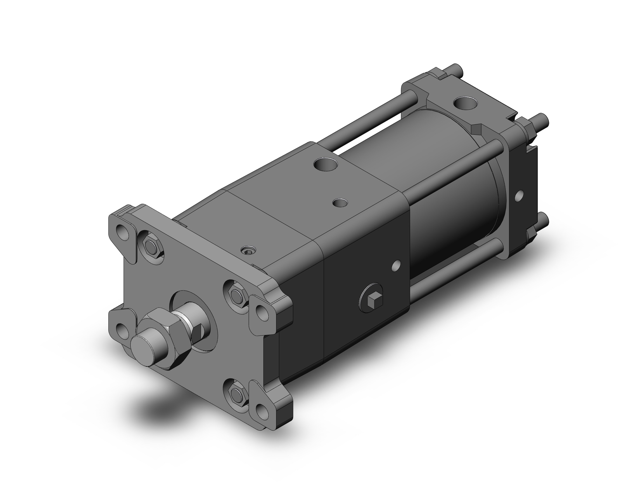 SMC CNA2F100TN-50-D cyl, tie rod, locking, CNA/CNA2 POWER LOCK CYLINDER