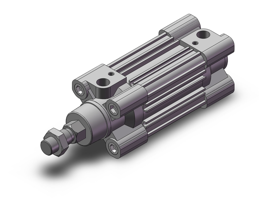 SMC CP96KDB50-50C cylinder, tie rod, TIE ROD CYLINDER W/PROFILE TUBE