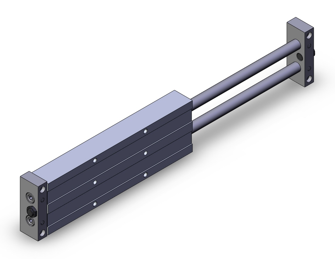 SMC CX2H25TN-200 cyl, slide, air-hydro, CX2 GUIDED CYLINDER