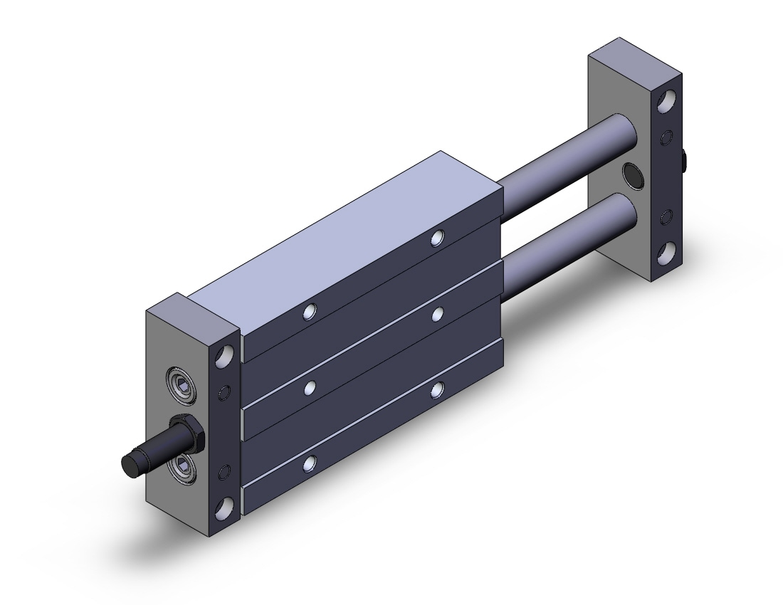 SMC CX2N25-75BS 25mm cx2 double-acting, CX2 GUIDED CYLINDER