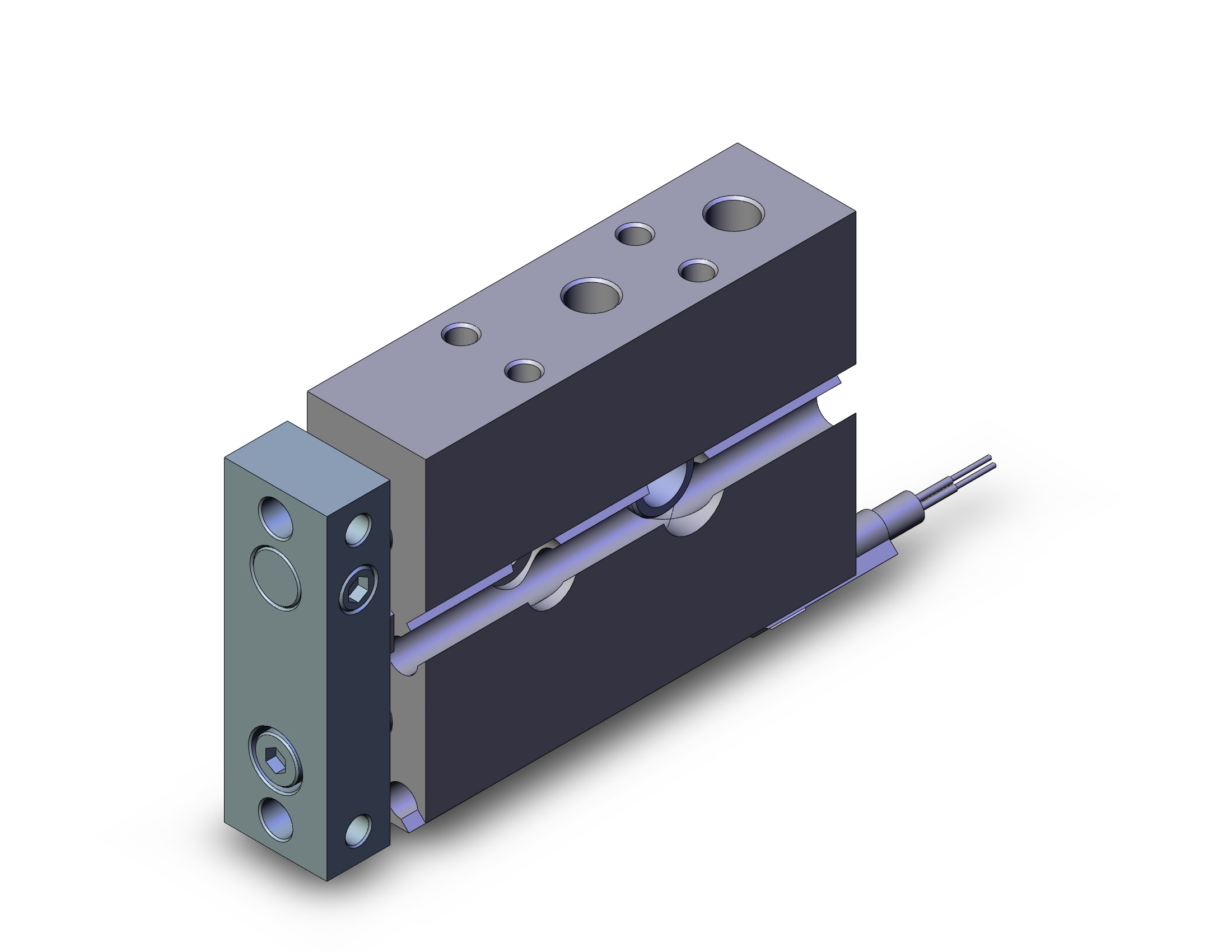 SMC CXSJL10-10-M9BA 10mm cxsj ball bearing, CXSJ COMPACT CYLINDER