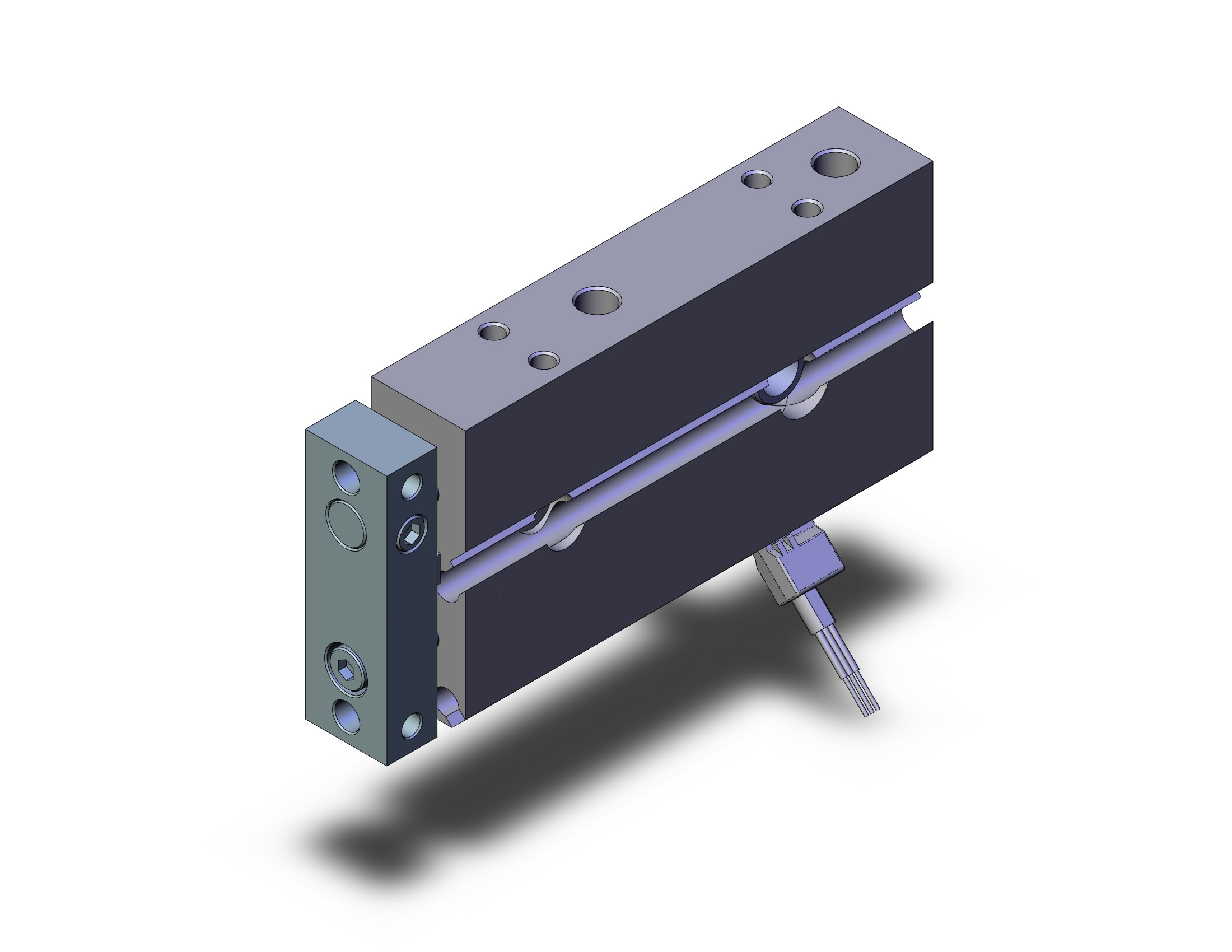 SMC CXSJL10-30-M9PVSAPC cyl, compact, ball bearing, CXSJ COMPACT CYLINDER