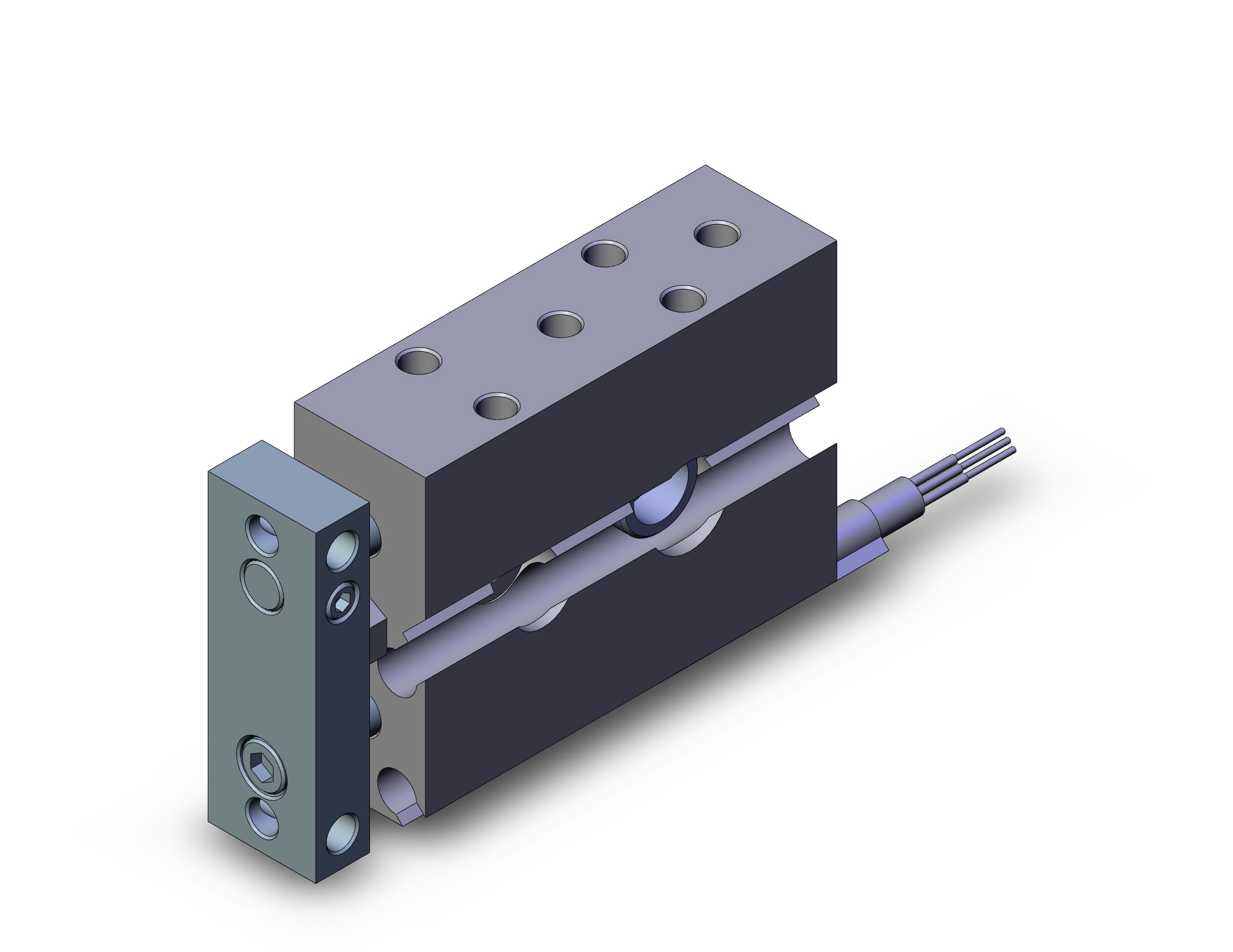 SMC CXSJL6-10-M9NL cyl, compact, ball bearing, CXSJ COMPACT CYLINDER