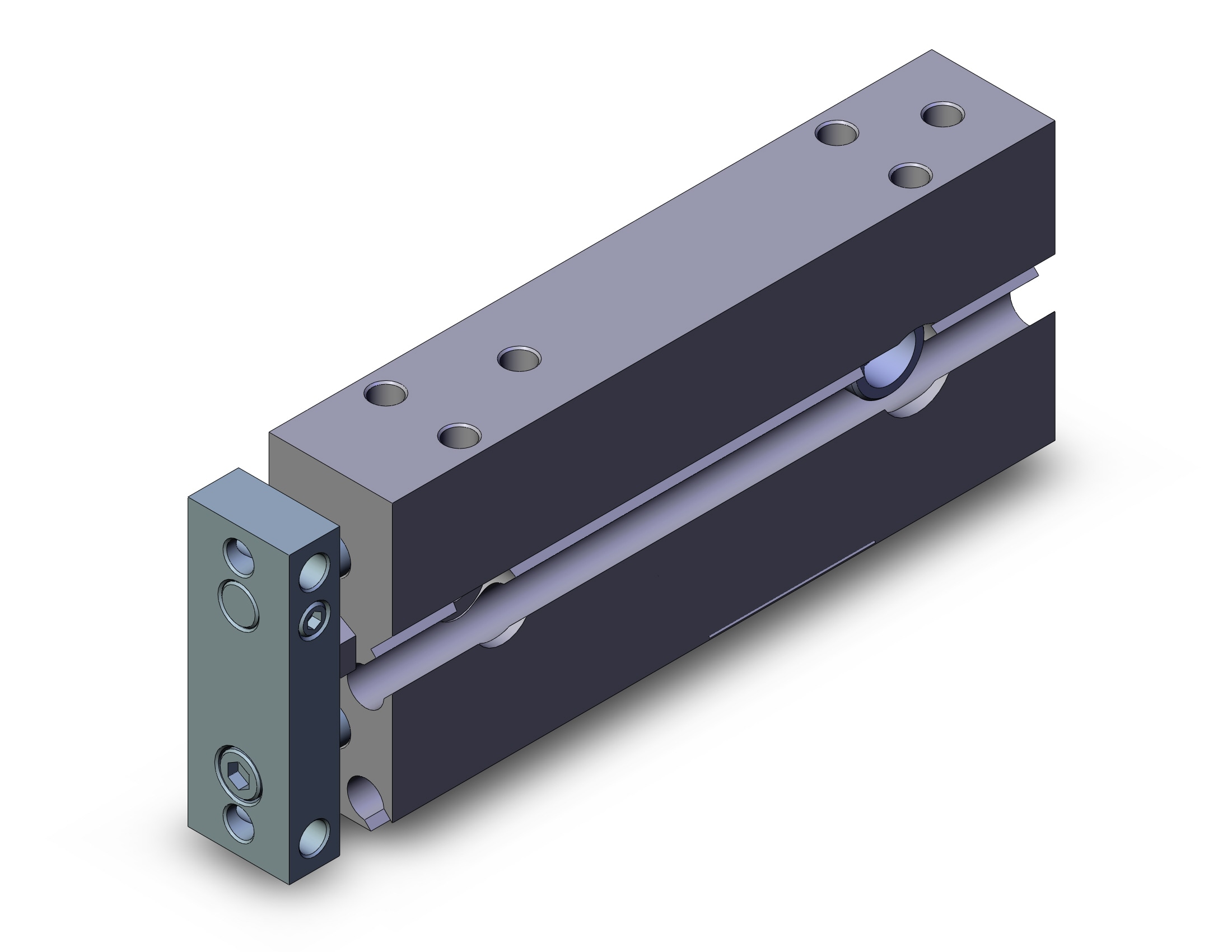 SMC CXSJL6-40-A90L cyl, compact, ball bearing, GUIDED CYLINDER