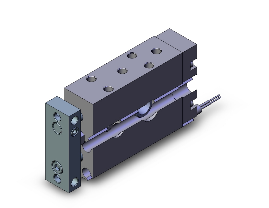 SMC CXSJL6P-10-M9BL cyl, compact, ball bearing, CXSJ COMPACT CYLINDER