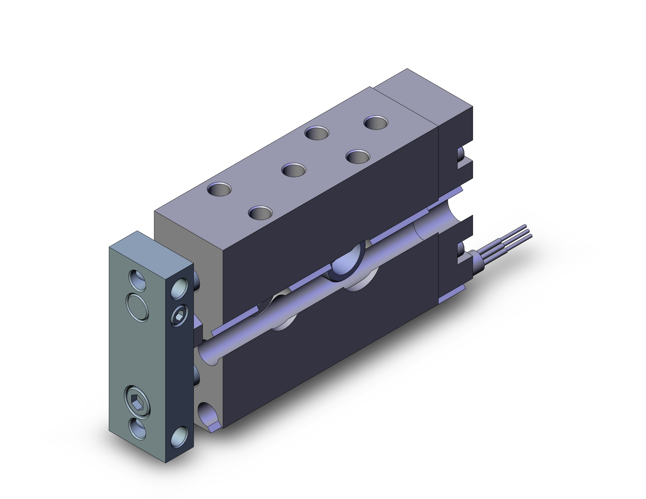 SMC CXSJL6P-10-M9P cyl, compact, ball bearing, CXSJ COMPACT CYLINDER