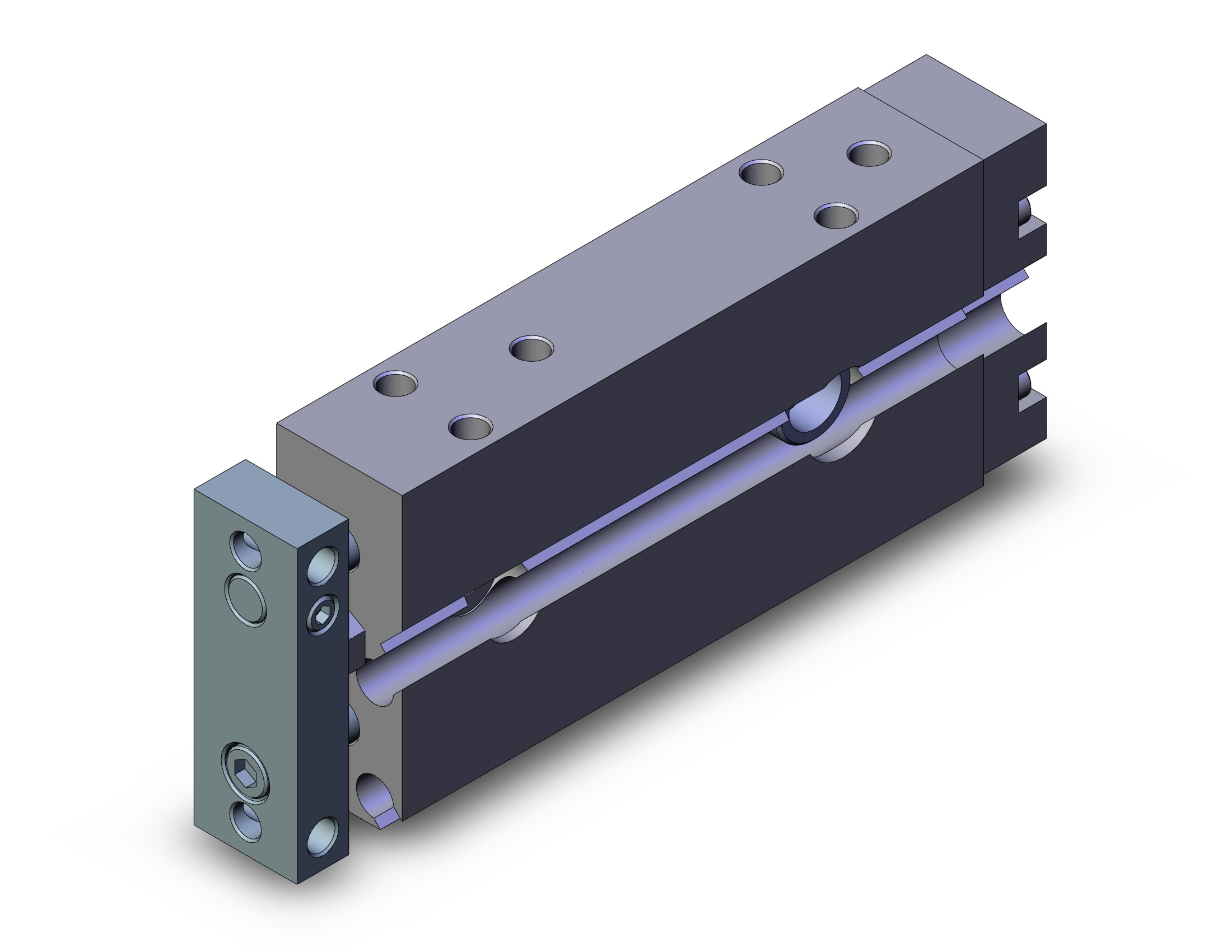 SMC CXSJL6P-30-M9PMDPC cyl, compact, ball bearing, CXSJ COMPACT CYLINDER