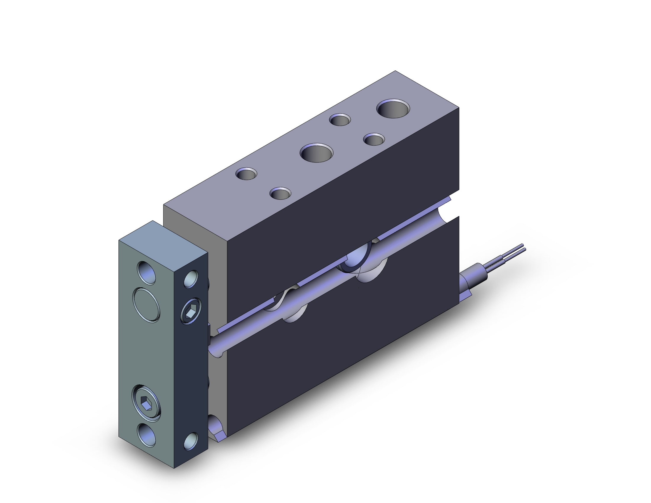 SMC CXSJM10-10-M9BWL 10mm cxsj slide bearing, CXSJ COMPACT CYLINDER