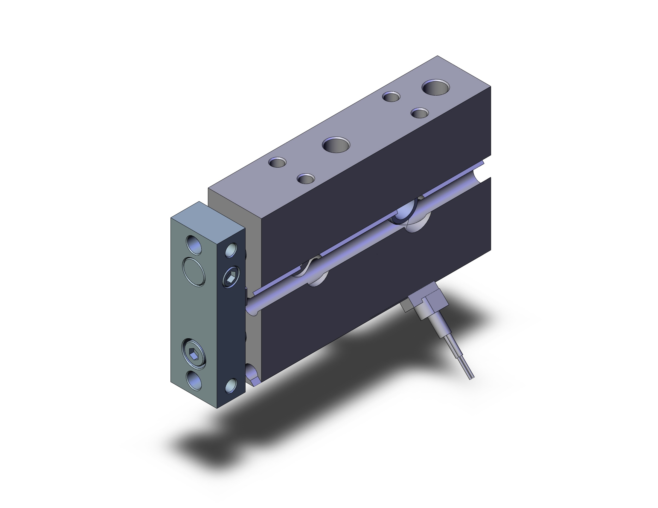 SMC CXSJM10-20-A93V cyl, compact, slide bearing, CXSJ COMPACT CYLINDER