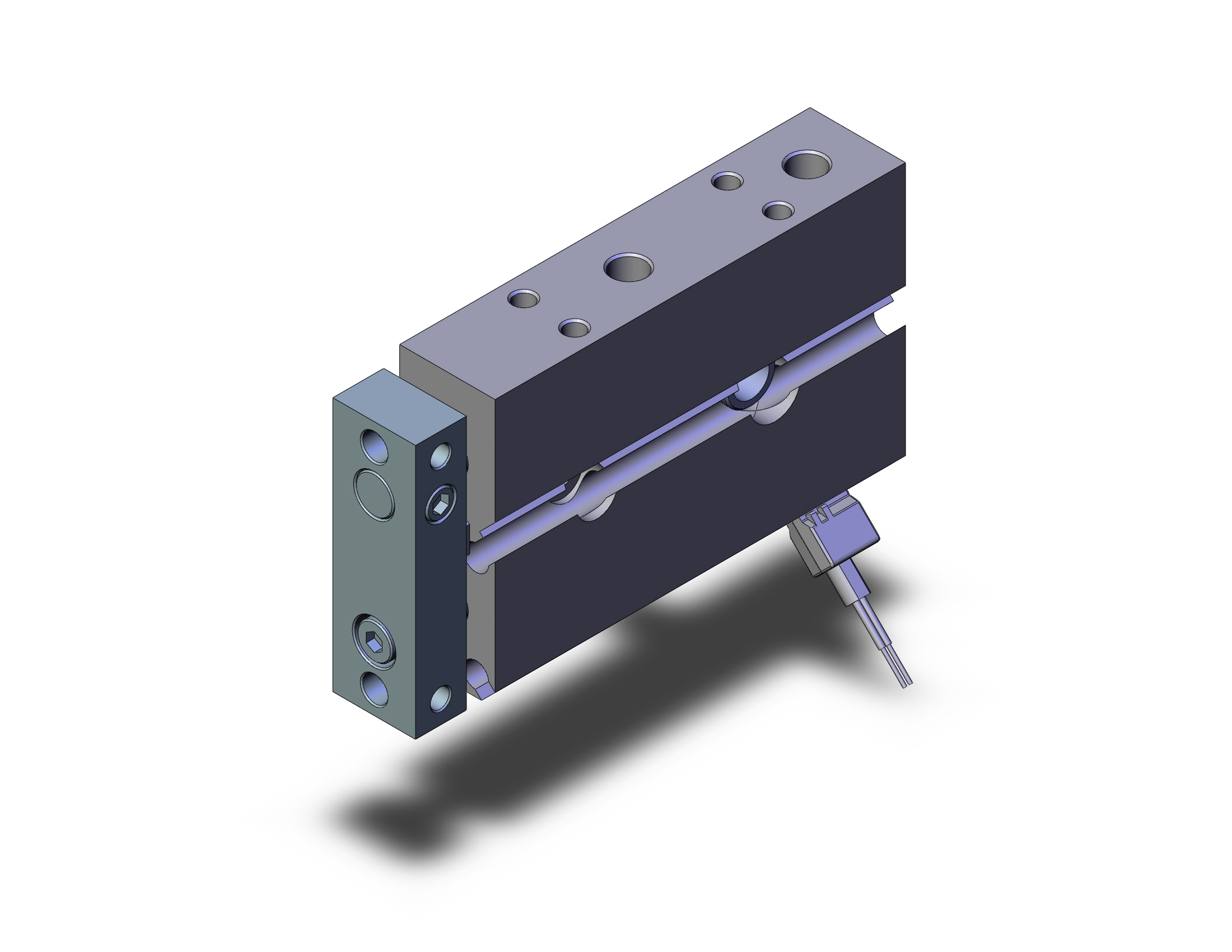 SMC CXSJM10-20-M9BWVL cyl, compact, slide bearing, CXSJ COMPACT CYLINDER