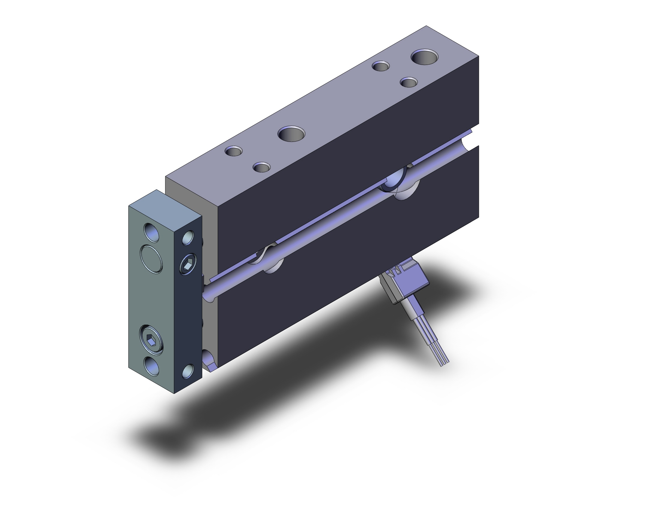 SMC CXSJM10-30-M9PVLS cyl, compact, slide bearing, CXSJ COMPACT CYLINDER