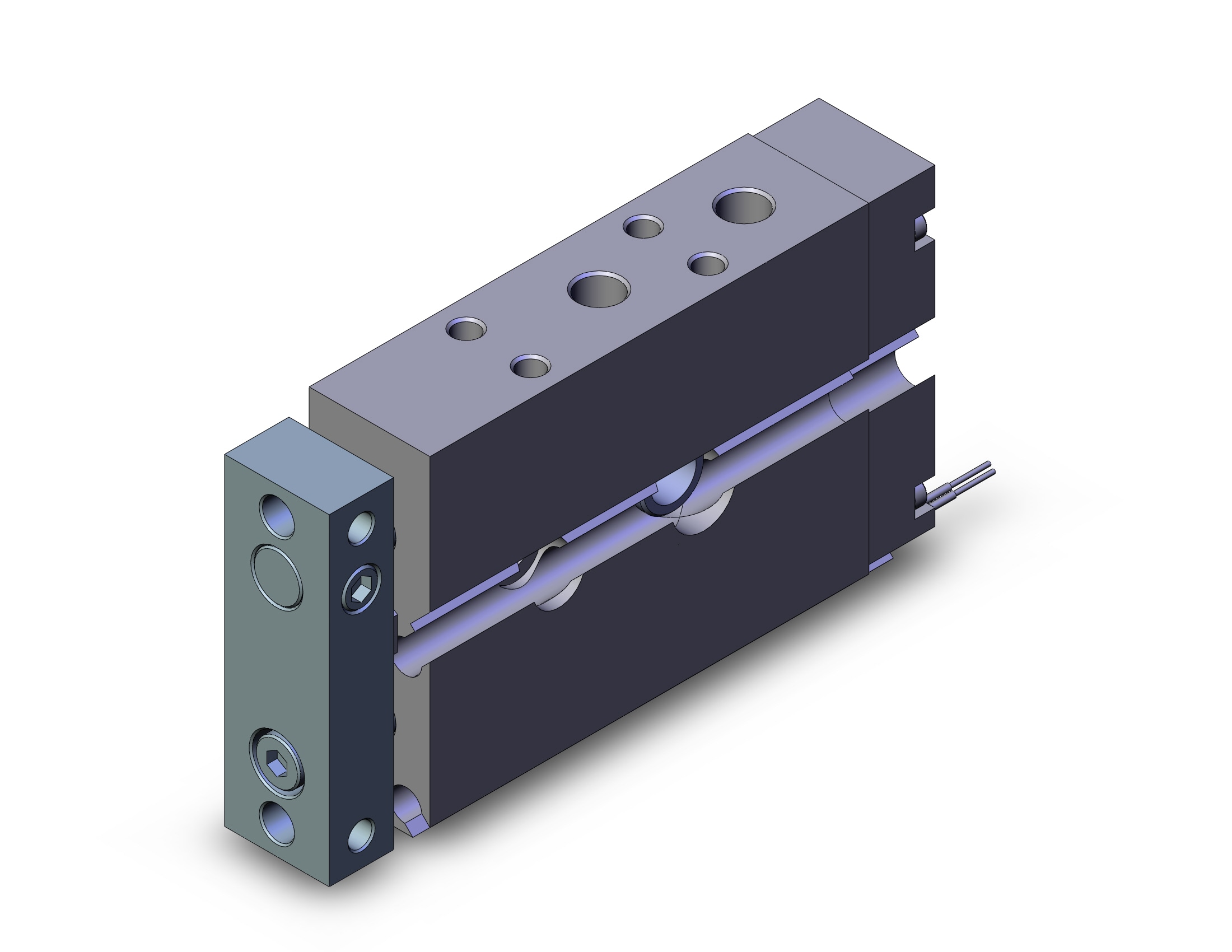 SMC CXSJM10P-10-M9BL 10mm cxsj slide bearing, CXSJ COMPACT CYLINDER