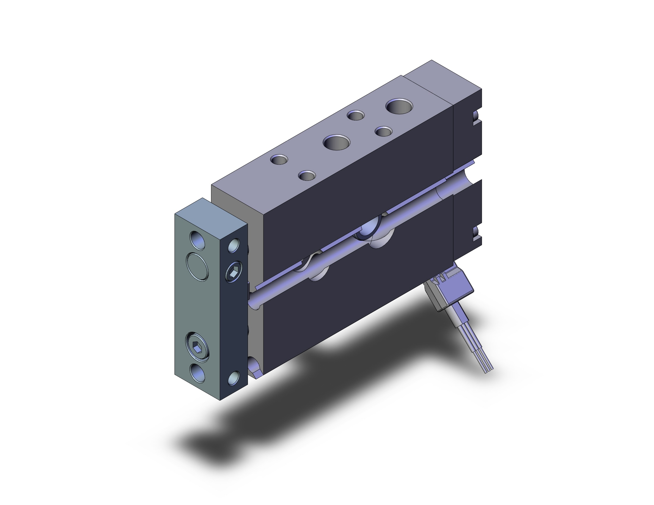 SMC CXSJM10P-10-M9NWVM 10mm cxsj slide bearing, CXSJ COMPACT CYLINDER