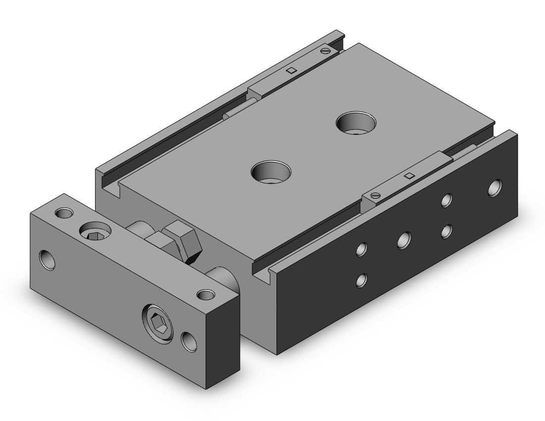 SMC CXSM20-15-Y7PWSDPC cyl, guide, dual rod, CXS GUIDED CYLINDER