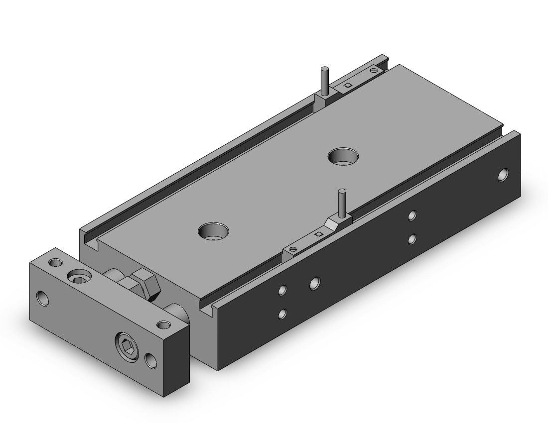 SMC CXSM20-70-Y69A cyl, guide, dual rod, CXS GUIDED CYLINDER