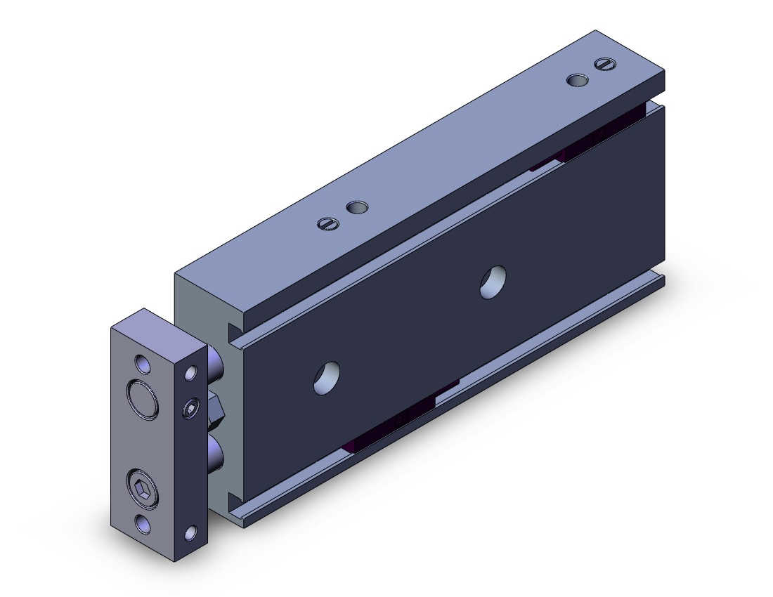 SMC CXSM20-80A-Y59B cyl, guide, dual rod, air, CXS GUIDED CYLINDER