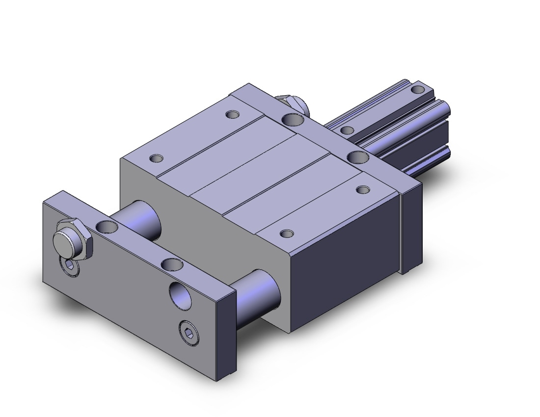 SMC CXTM32TF-50 cyl, platform, slide bearing, GUIDED CYLINDER