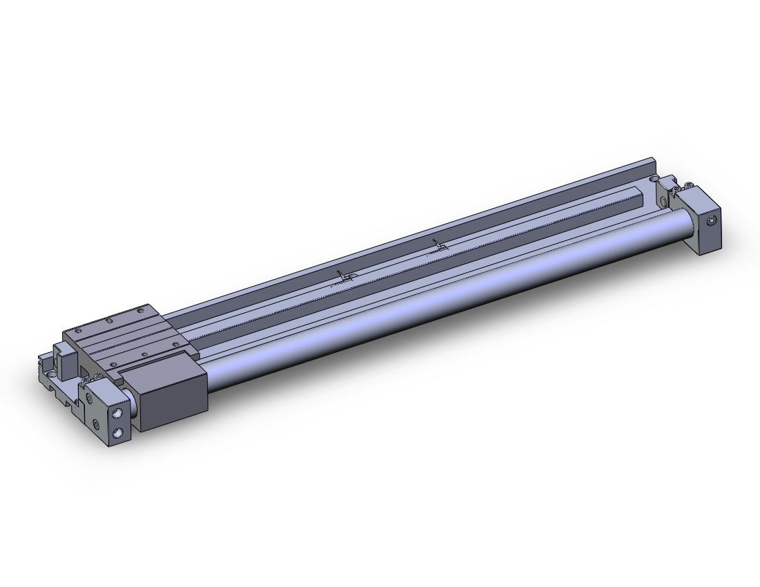 SMC CY1F25L-500-A96VL4 cyl, magnetically coupled, CY1F MAGNETICALLY COUPLED CYL