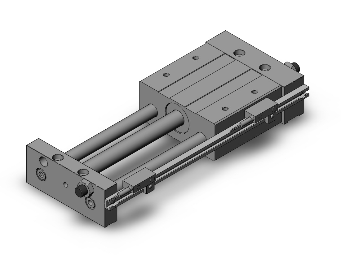 SMC CY1L10H-100-F7BAL cyl, rodless, CY1H/CY1L GUIDED CYLINDER