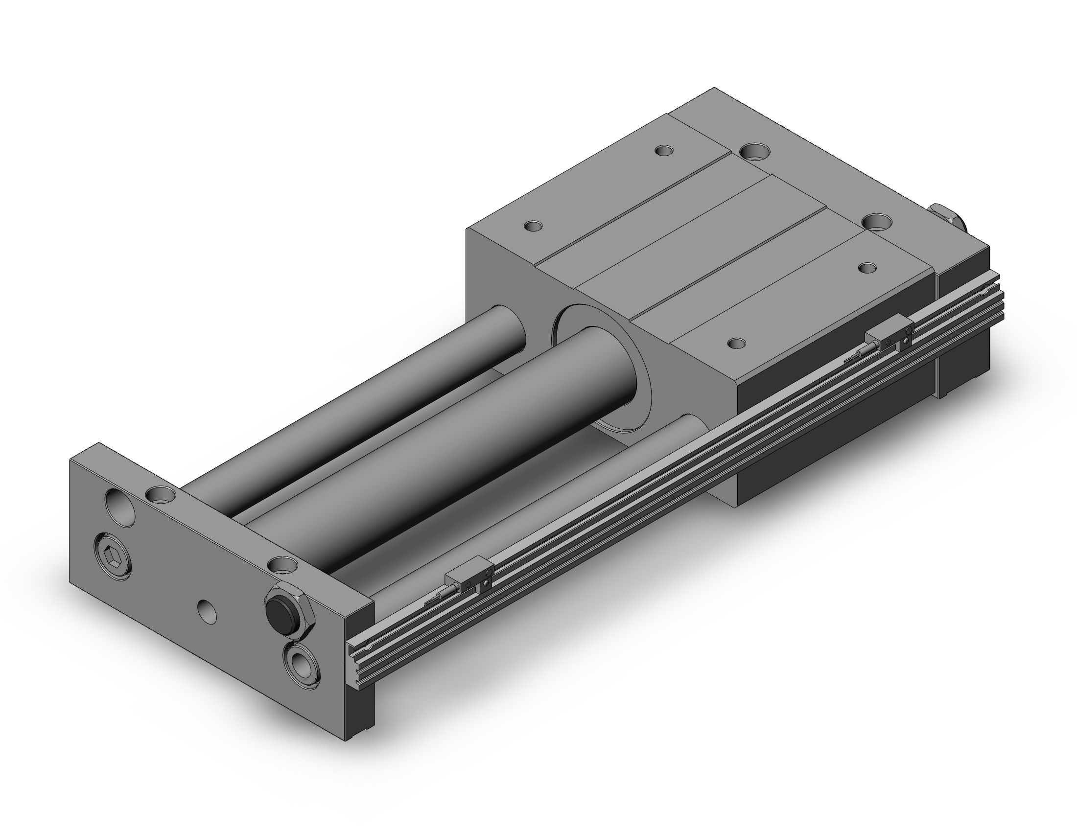 SMC CY1L40L-250-F7BAL cyl, rodless, CY1H/CY1L GUIDED CYLINDER