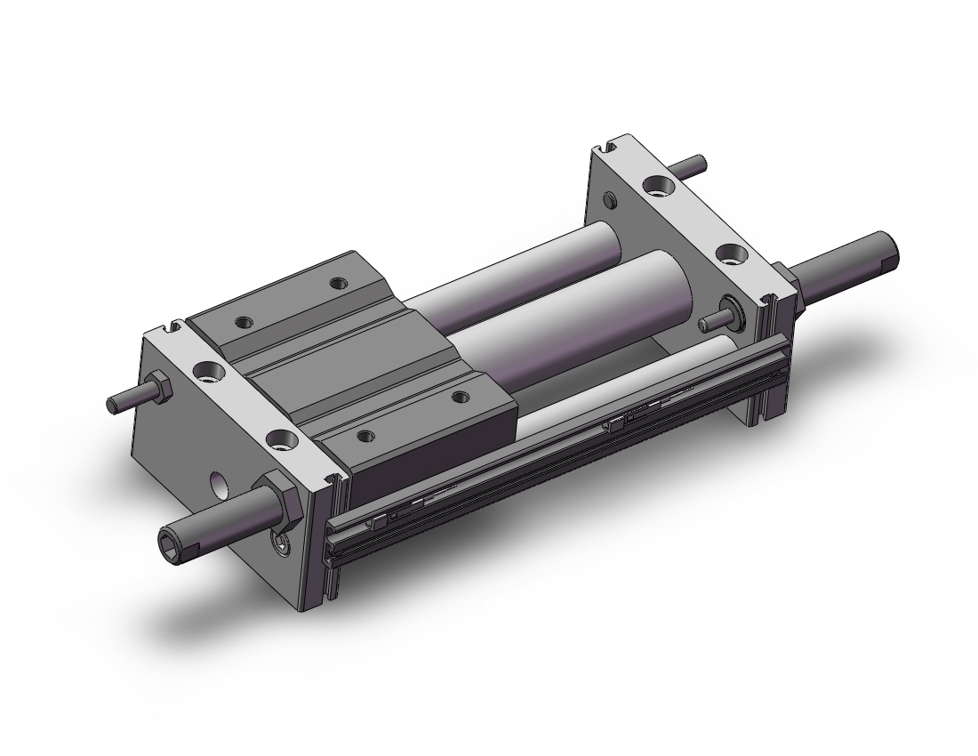 SMC CY1S25TN-100BZ-M9PL cy1s-z, magnetically coupled r, CY1S GUIDED CYLINDER