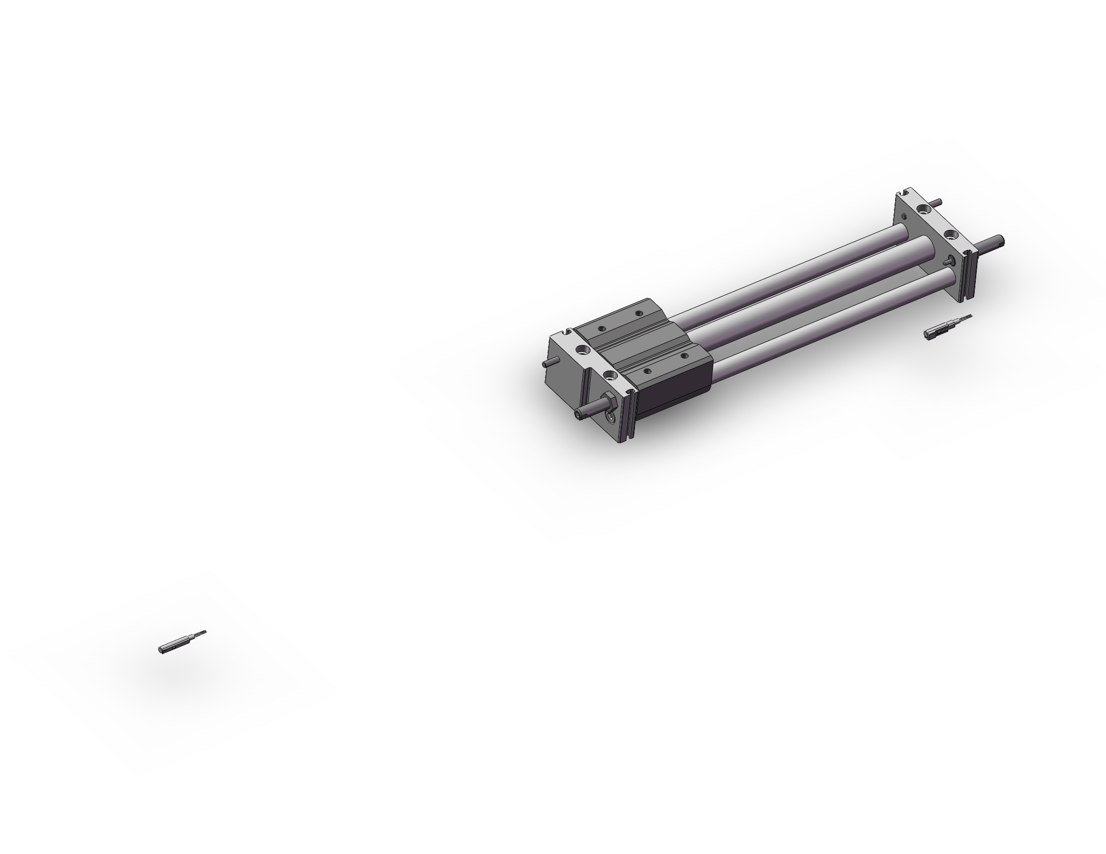 SMC CY1SG15-200BZ-M9NWZ cy1s-z, magnetically coupled r, CY1S GUIDED CYLINDER