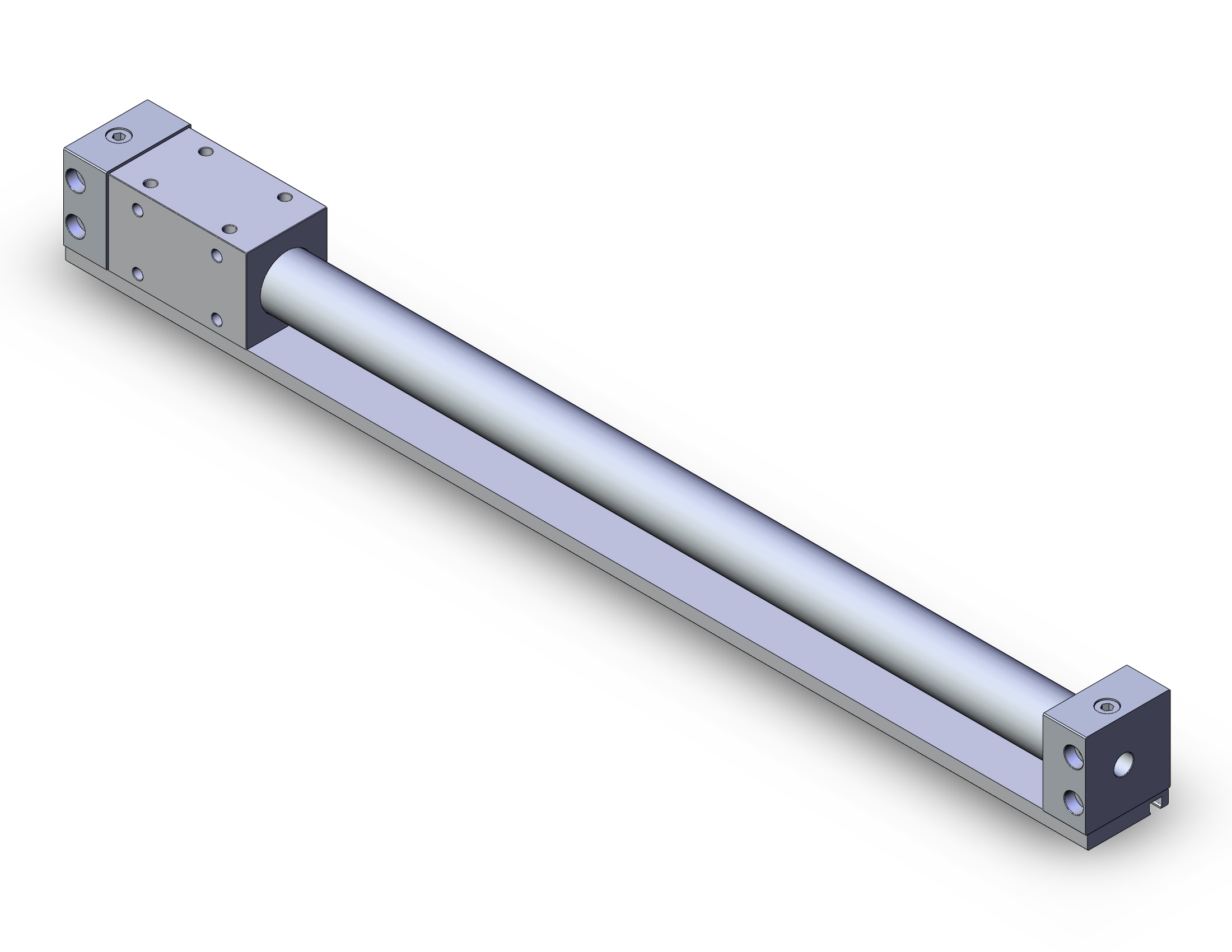 SMC CY3R25-400-M9PZ cylinder, CY3R MAGNETICALLY COUPLED CYL