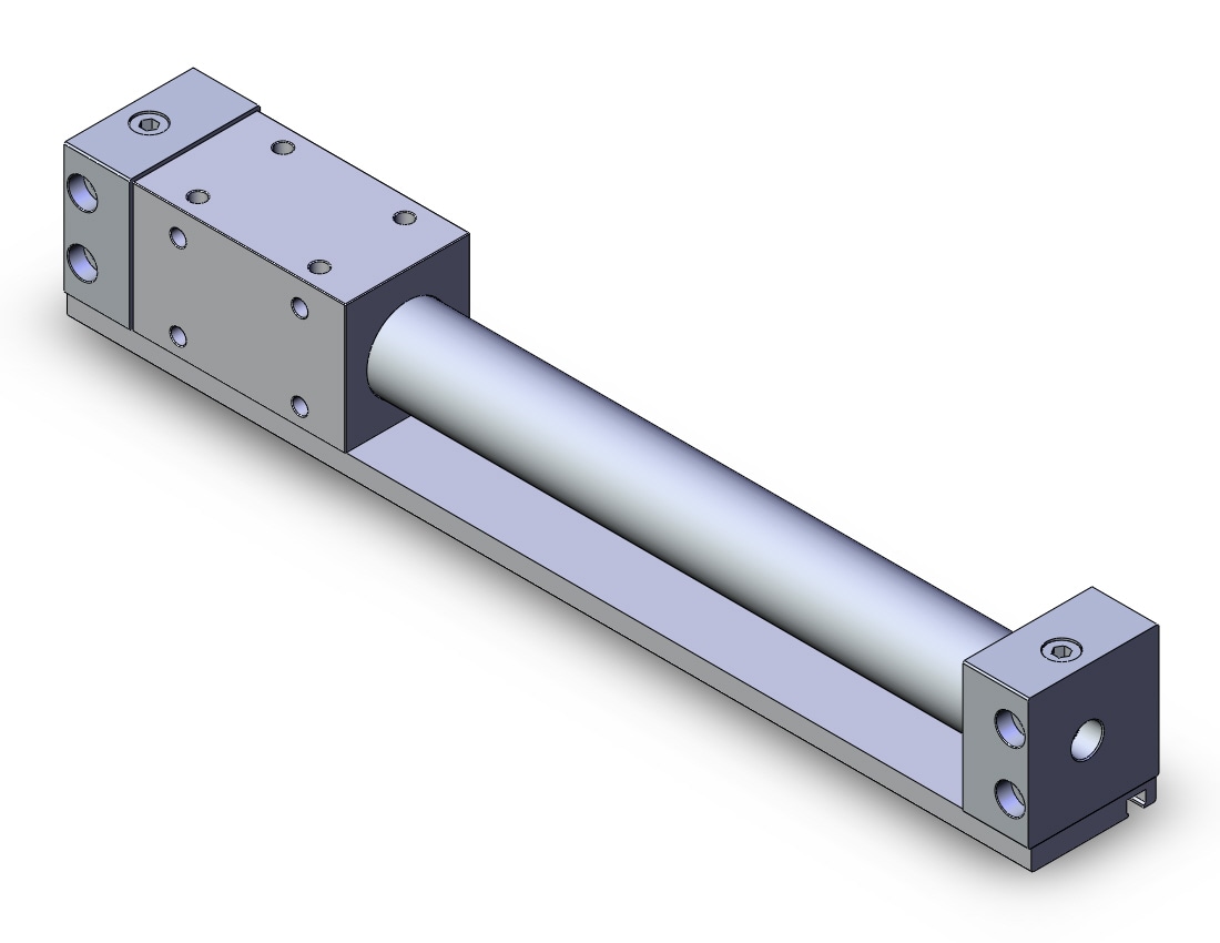 SMC CY3R25TN-200-A93L cylinder, CY3R MAGNETICALLY COUPLED CYL